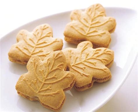 Homemade Maple Leaf Cookies Food Nouveau