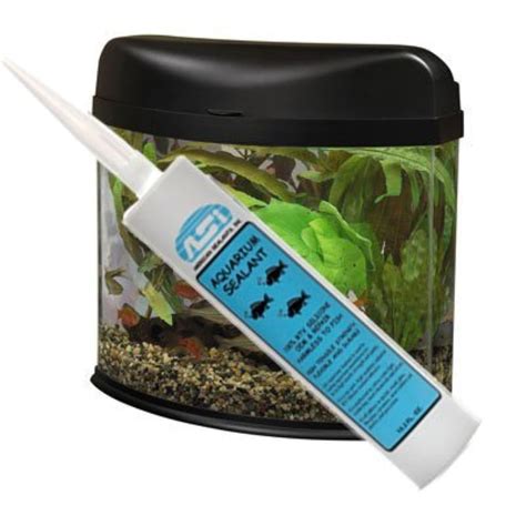 Asi Clear Aquarium Silicone Sealant Fluid Oz Cartridge Walmart