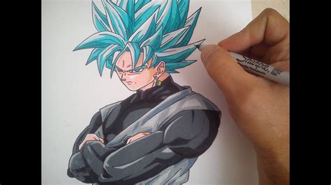 C Mo Dibujar A Goku Black Zerochan Has 54 Black Goku Anime Images