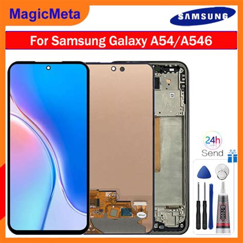 Magicmeta Oled Full Size Screen For Samsung Galaxy A54 A546 5g Lcd Display Digital Touch Screen