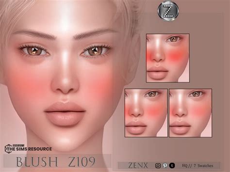 The Sims Resource Zenx Blush Z Hq