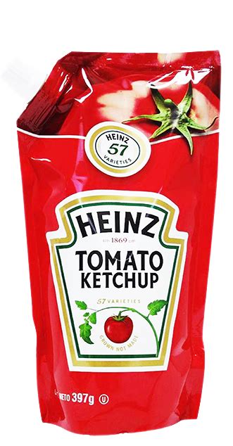 Salsa Catsup Heinz 397 Gr Doy Pack