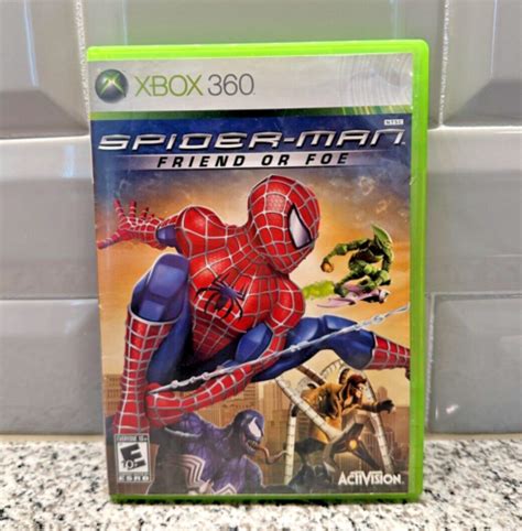 Spider Man Friend Or Foe Microsoft Xbox 360 2007 Complete W Manual