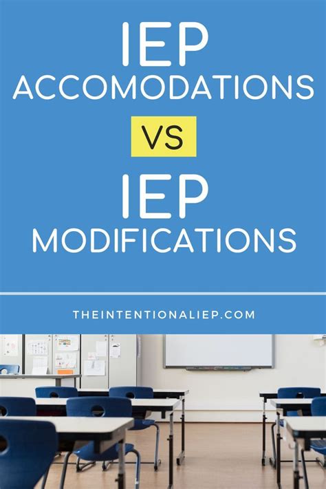 Iep Accommodations Vs Iep Modifications Artofit