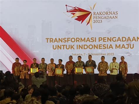 Pemprov Banten Dan Kota Tangerang Raih Penghargaan Anugerah Pengadaan