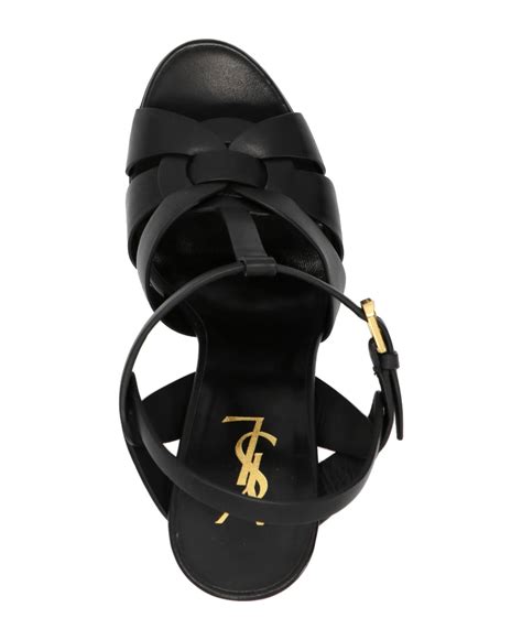 Saint Laurent Tribute Leather Sandals Italist