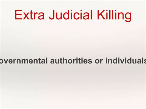 Purposive Communication Extra Judicial Killings PPT