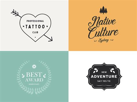 Vintage Badges By Parisa On Dribbble