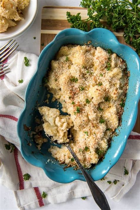 Creamy Cauliflower Gratin Valerie S Kitchen