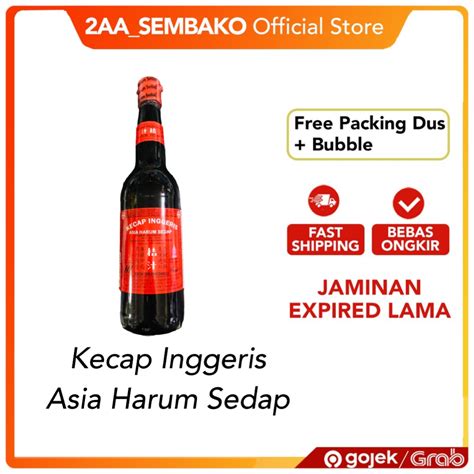 Jual Kecap Inggris Asli Asia Harum Sedap Kecap Inggeris Botol Ml