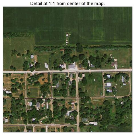 Aerial Photography Map Of Pleasant Plain Ia Iowa