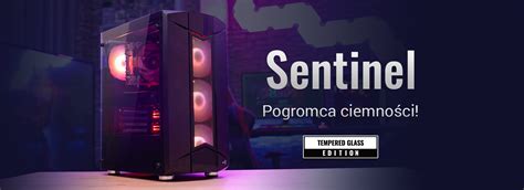 Obudowa Pgs Sentinel Glass Bk Rgb Aerocool