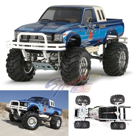 超速度遙控模型 TAMIYA 58519 TOYOTA 44 PICK UP BRUISER RN36 1 10 卡車復刻套件