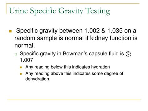 Purpose for a specific gravity lab - stormbarter