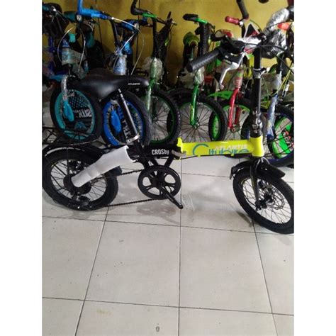 Jual Sepeda Lipat Atlantis Crosby 7 Speed Shopee Indonesia