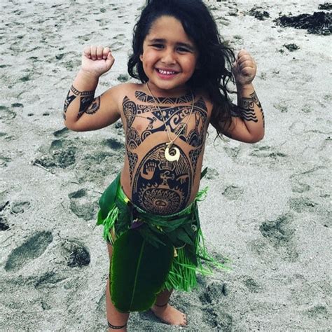 Maui Moana Custom Temporary Tattoos Made to Order - Frenzy Flare