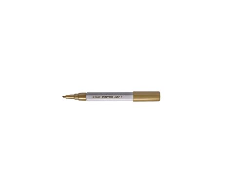 Caneta Marcador A Base de Água 1 0mm Dourado Pintor Pilot Qualifor