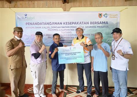 Bank Kalsel Perkuat Kemitraan Dengan Geopark Meratus Dan Dukung