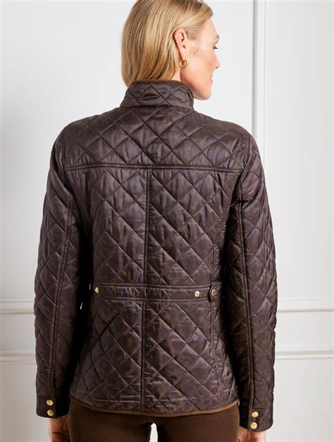 Quilted Barn Jacket - Spectacular Animal | Talbots