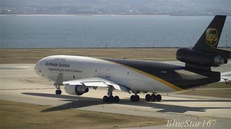 United Parcel Service UPS McDonnell Douglas MD 11F N283UP Takeoff