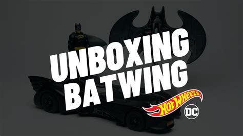 ABRIMOS UM BATWING HOT WHEELS UNBOXING K YouTube