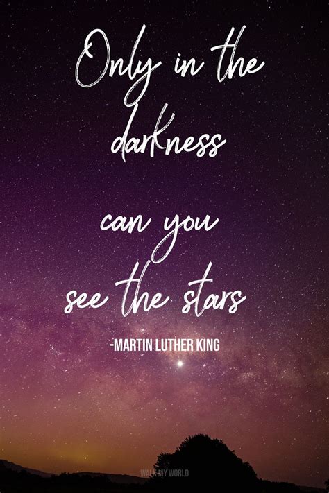 Quotes about the night sky - Martin Luther King | Sky quotes, Night sky quotes, Love wisdom quotes