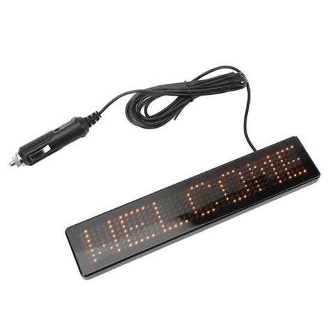 HURRISE Panneau LED Matrice Programmable Télécommande Enseigne