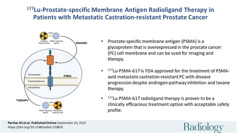 Luprostate Specific Membrane Antigen Radioligand Therapy In