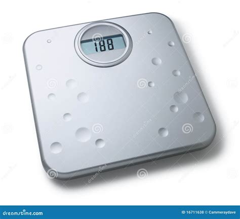 Digital Bathroom Scales stock photo. Image of heavy, weighing - 16711638