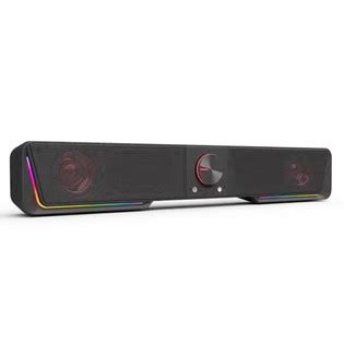 Redragon Gs Darknets Rgb Bluetooth Sound Bar Black