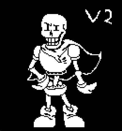 Pixilart Papyrus V2 By Bakeybones