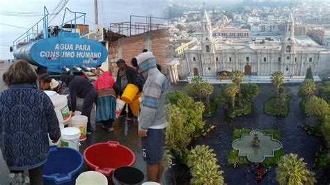 Corte De Agua En Arequipa Zonas De Distritos Sin Servicio Aqu