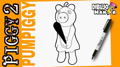 Como Dibujar A Pumpiggy De Piggy Book Paso A Paso How To Draw