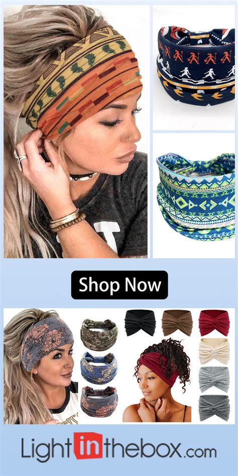 Pc African Headbands For Women Wide Knotted Headband Turban Elastic