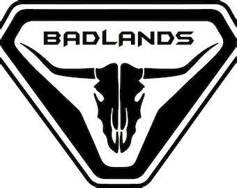 Ford Bronco Sport Badlands Side Emblem Overlay Decal Etsy