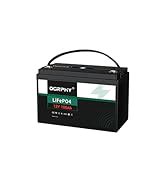 Amazon OGRPHY 48V 100AH LiFePO4 Battery With Bluetooth 5 12kWh