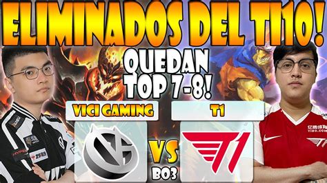 T Vs Vici Gaming Bo Game Eliminaci N Savage Vs Poyoyo The