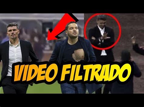 SE FILTRA EL VIDEO DONDE FERNANDO ORTIZ LE ROMPE LA PLAYERA A NICOLAS