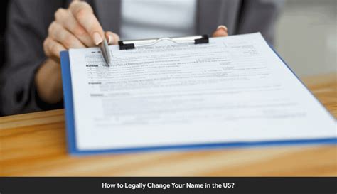 How To Legally Change Your Name In The Us Simply Law Zone