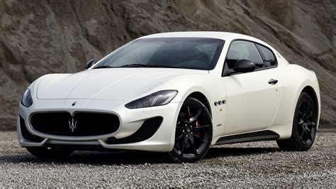 Download Car White Car Grand Tourer Maserati Granturismo Mc Sport Line