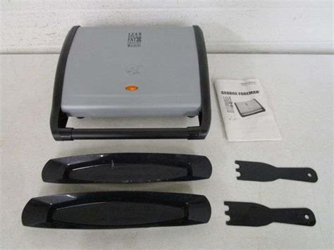 George Foreman Lean Mean Fat Grilling Machine Oberman Auctions