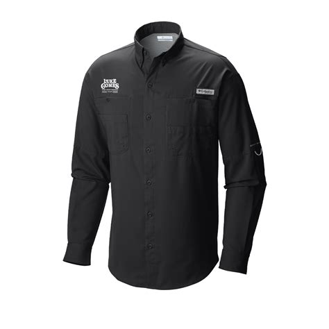 Fyw Columbia Tamiami Long Sleeve Black Luke Combs