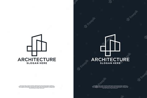 Innovación En El Diseño Del Logotipo De La Arquitectura Del Edificio