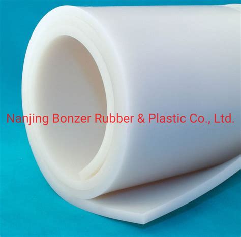 1mm 20mm Thickness White Translucent Silicone Rubber Sheet China