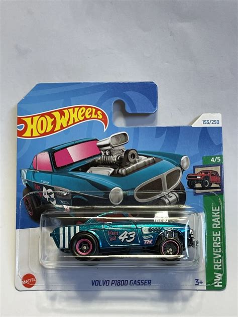 Mavin Hot Wheels New 2024 Super Treasure Hunt Volvo P1800 Gasser Short Card