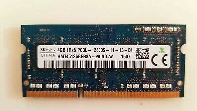 Hynix Gb Ddr Mhz Laptop Ram So Dimm Pc L S