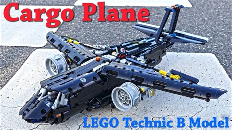 Cargo Plane LEGO Technic 42111 B Model YouTube