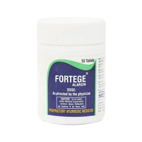 Fortege Tablet 50's - Digestive and Prostate Health Supplement | Netmeds
