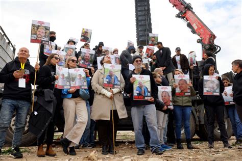 Family members blast words of support for hostages over the Israel-Gaza border - Marseille News