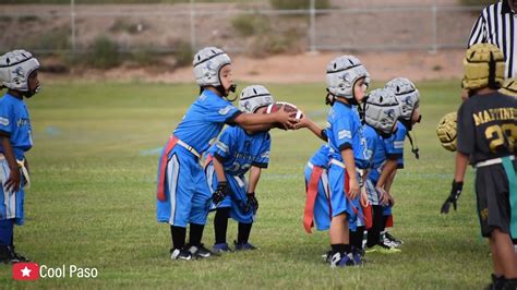 Flag Football Game 5U Mesquite Hills Knights Vs Apes Fall 2019 YouTube